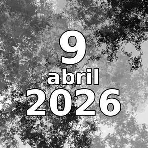 imagem com a data do dia 09-04-2026